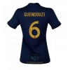 Maglia ufficiale Francia Matteo Guendouzi 6 Casa Mondiali 2022 per Donna